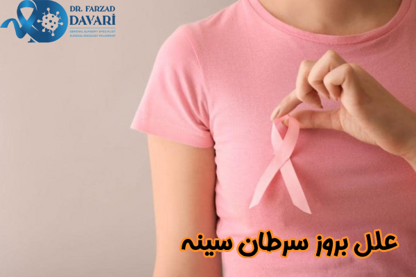 علل بروز سرطان سینه