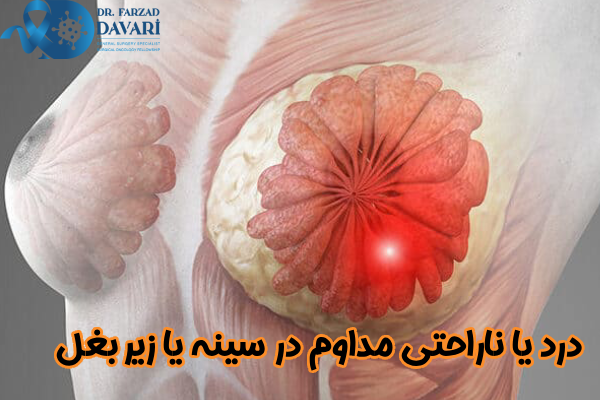 درد مداوم در سینه